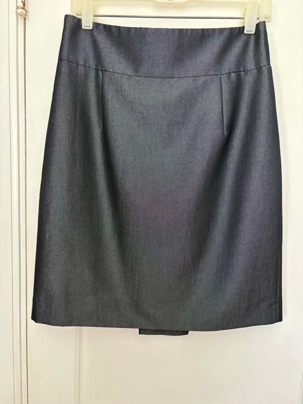 ANTONIO MELANI Dark Charcoal Pencil Skirt